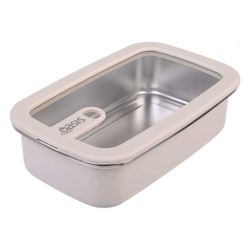 Oasis Microwave Safe Rectangular S/S Container 700ml