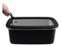 Oasis Microwave Safe Rectangular S/S Container 1.1L