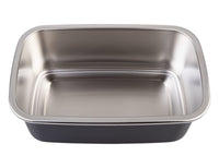 Oasis Microwave Safe Rectangular S/S Container 1.1L