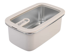 Oasis Microwave Safe Rectangular S/S Container 1.1L