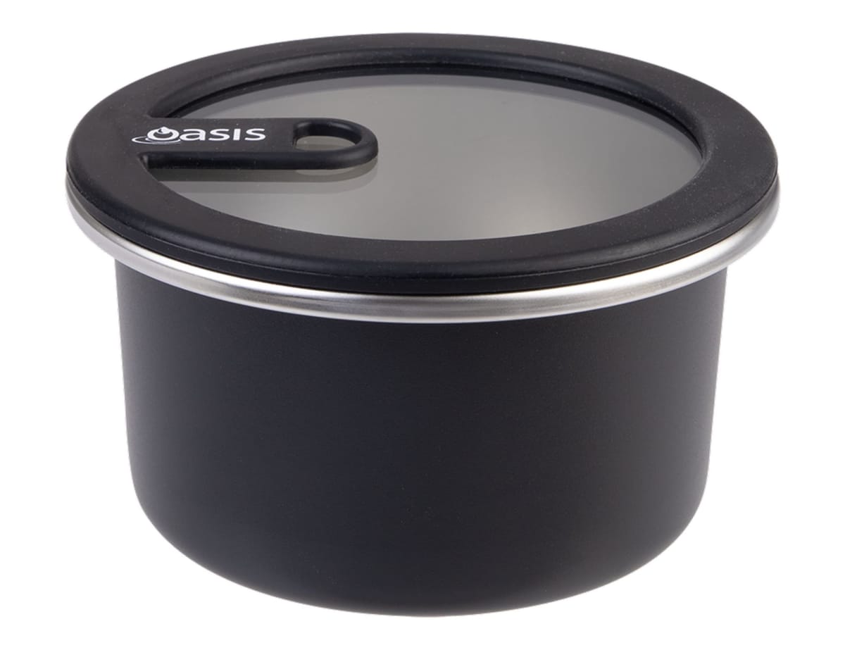 Oasis Microwave Safe Round S/S Container 680ml