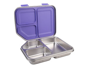 Oasis S/S 3 Compartment Bento Lunch Box 1200ml