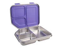 Oasis S/S 3 Compartment Bento Lunch Box 1200ml