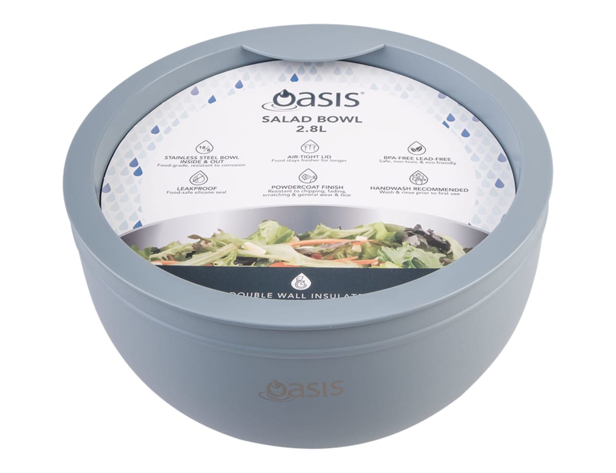 Oasis 2.8L Double Wall Salad Bowl