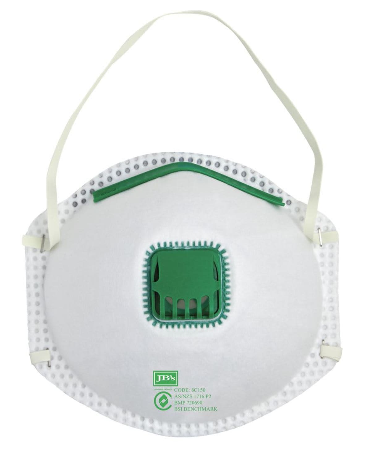 JB's P2 Respirator With Valve (12 Pc)