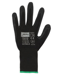 JB's Black Nitrile Breathable Glove (12 Pk)