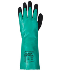 JB's Type A Nitrile Chemical Glove Green/Black