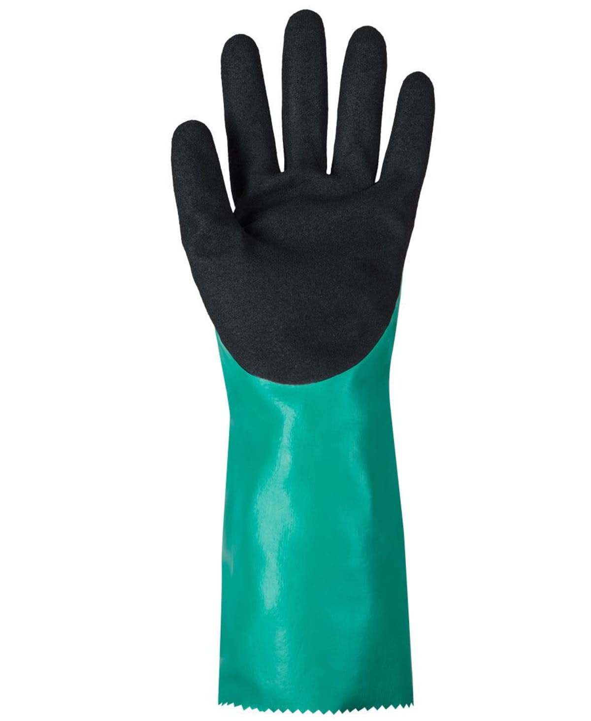 JB's Type A Nitrile Chemical Glove Green/Black