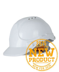 JB's Pushlock Safety Helmet (10 Pk) White