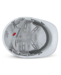 JB's Pushlock Safety Helmet (10 Pk) White