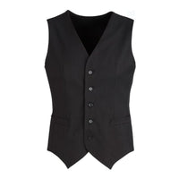 Cool Stretch Mens Peaked Vest with Knitted Back