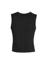 Cool Stretch Mens Peaked Vest with Knitted Back