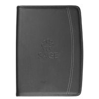 The Flare A4 Imitation Leather Zip Compendium