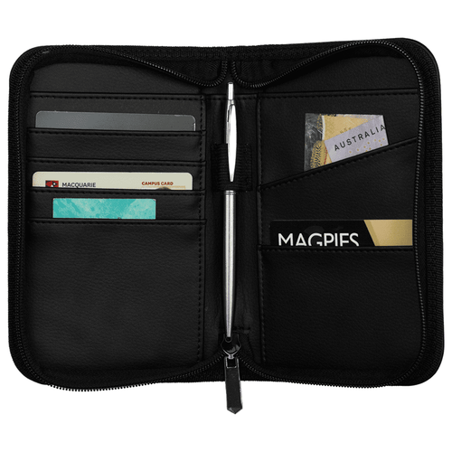 Recycled Travel Wallet w/ RFID Blocking