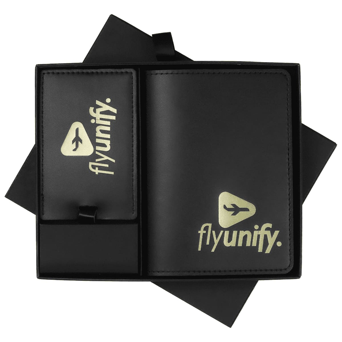 Pineapple Leather Travel Gift Set