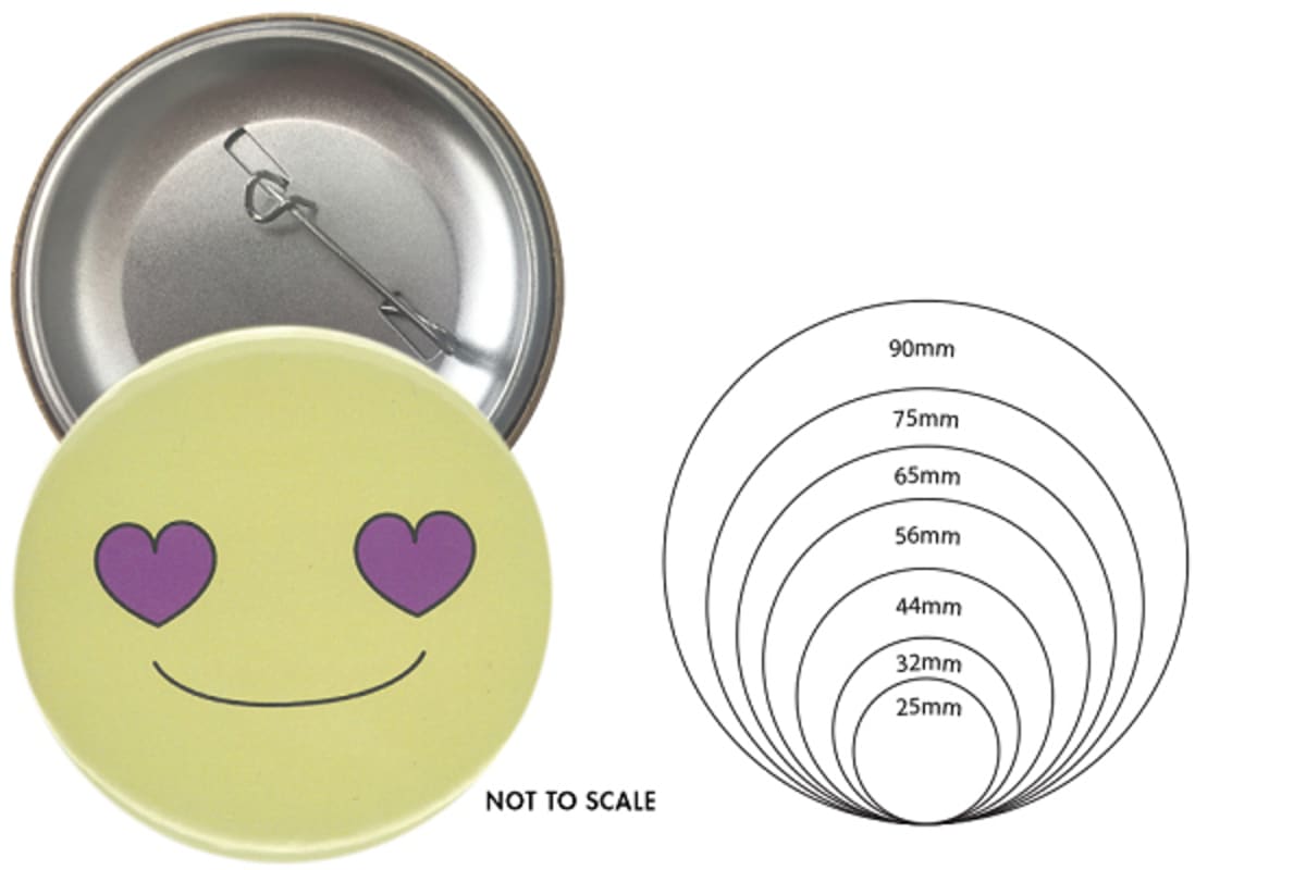 90mm Button Badge