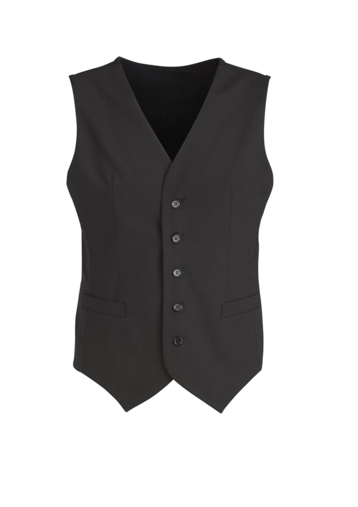 Comfort Wool Stretch Mens Peaked Vest