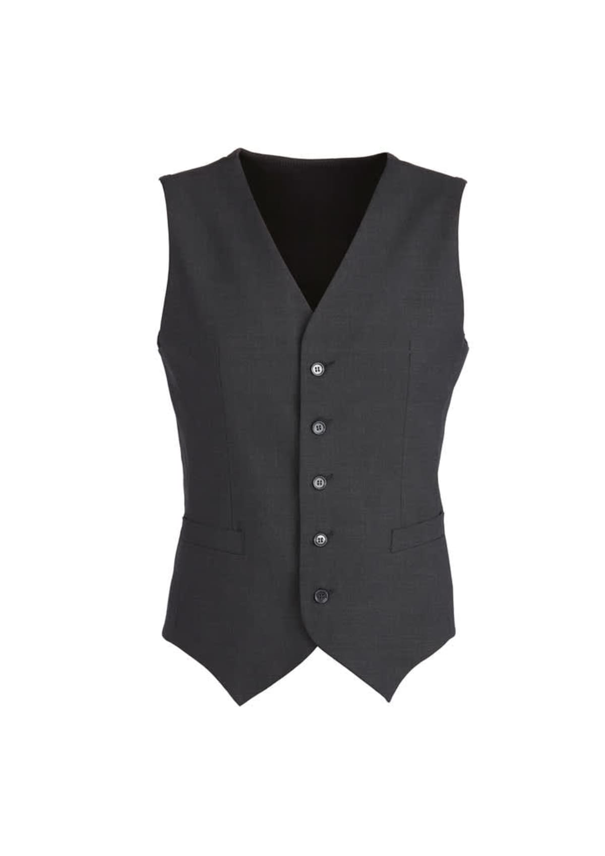 Comfort Wool Stretch Mens Peaked Vest