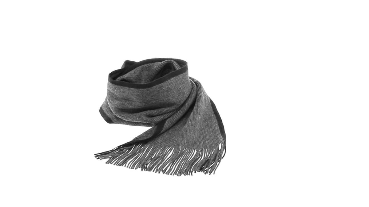 Scarf made from cotton and viscose material gift boxed Luomo