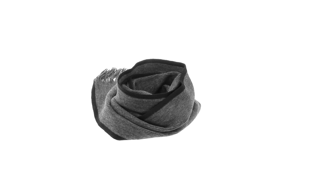 Scarf made from cotton and viscose material gift boxed Luomo