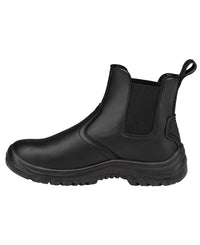 JB's OUTBACK ELASTIC SIDED SAFETY BOOT BLACK-