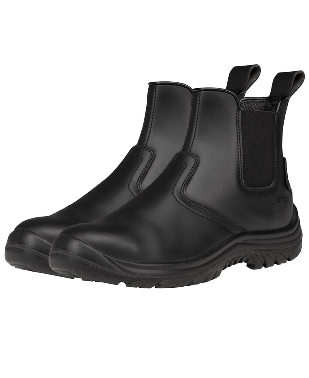 JB's Outback Elastic Sided Safety Boot Black