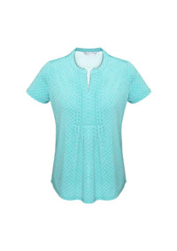 Womens Advatex Ella Diamond Pleat Knit Top