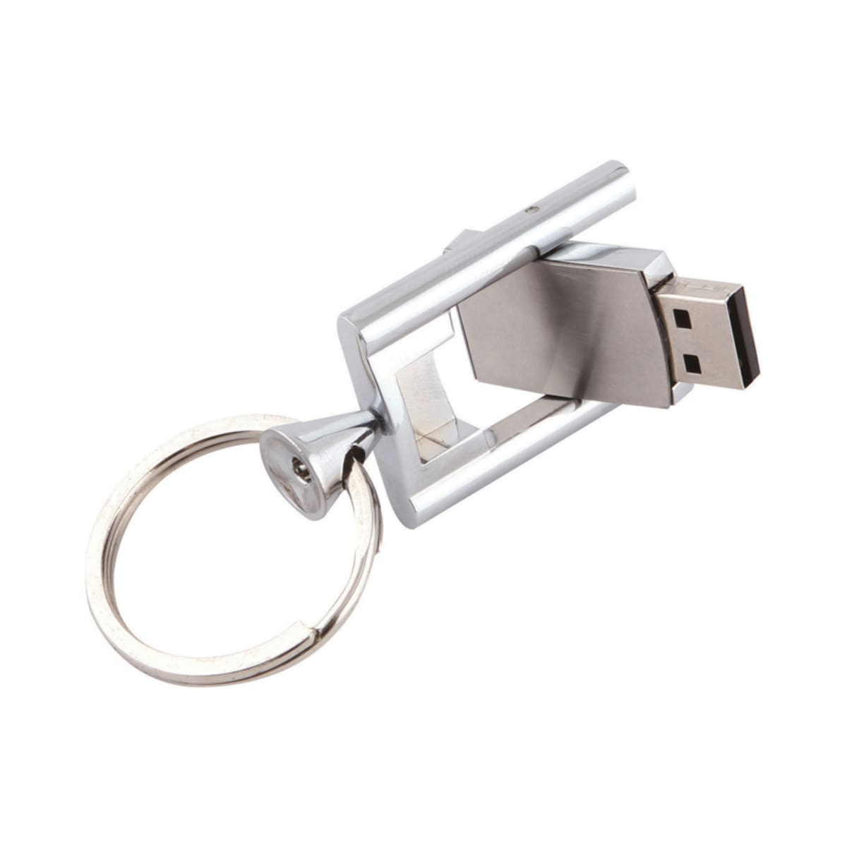 Chrome Flip Flash Drive