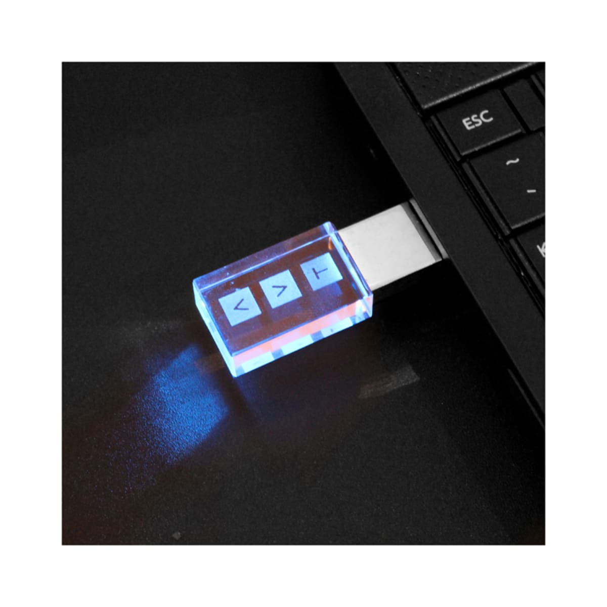 3D Crystal Flash Drive