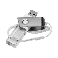 3D Crystal Swivel Flash Drive