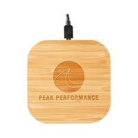 Nelson Wireless Bamboo Fast Charger