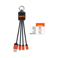 Atesso Light Up Charge Cable - Rectangle