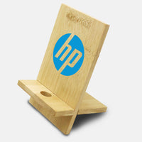 Groove Bamboo Phone Stand
