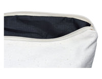Calico Toiletry/Makeup Bag 17x27x8.5cm