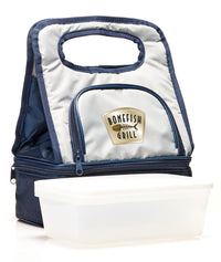 Silver Lunch Cooler Bag