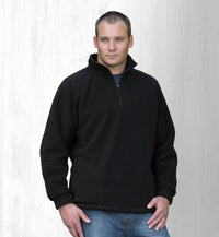 Detailed Polar Fleece Pullover