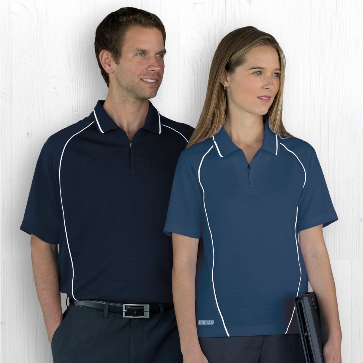 Dri Gear Piped Ottoman Instinct Polo