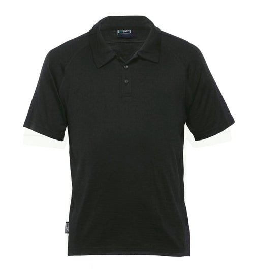 Merino Short Sleeve Polo - Mens