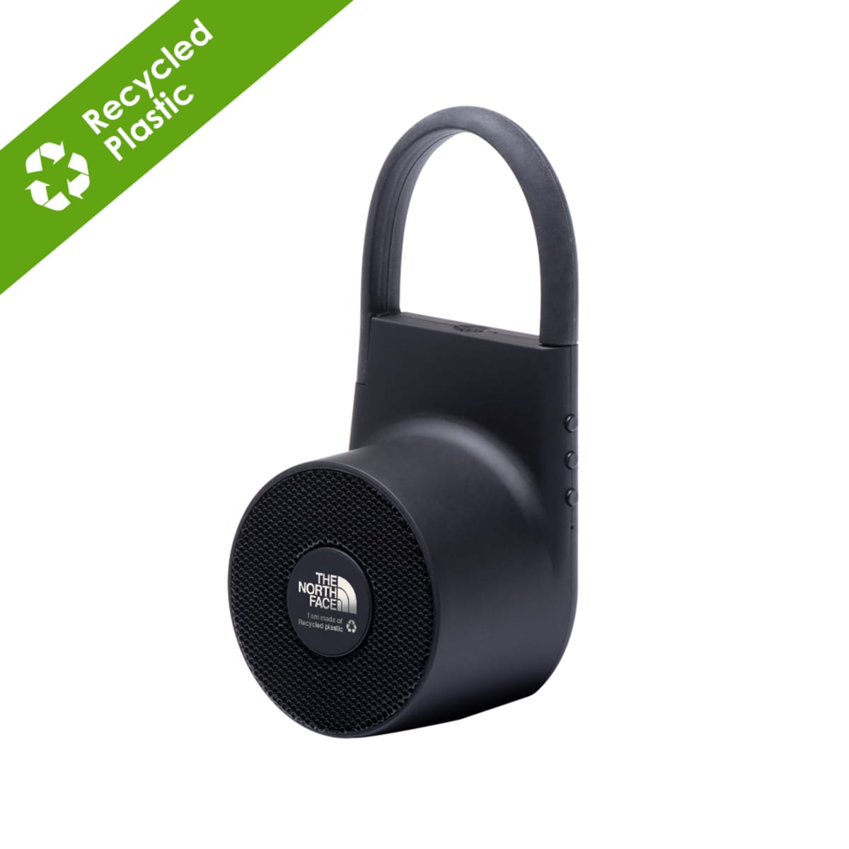 Tuba Wireless outdoor speaker in Recycled ABS - Black