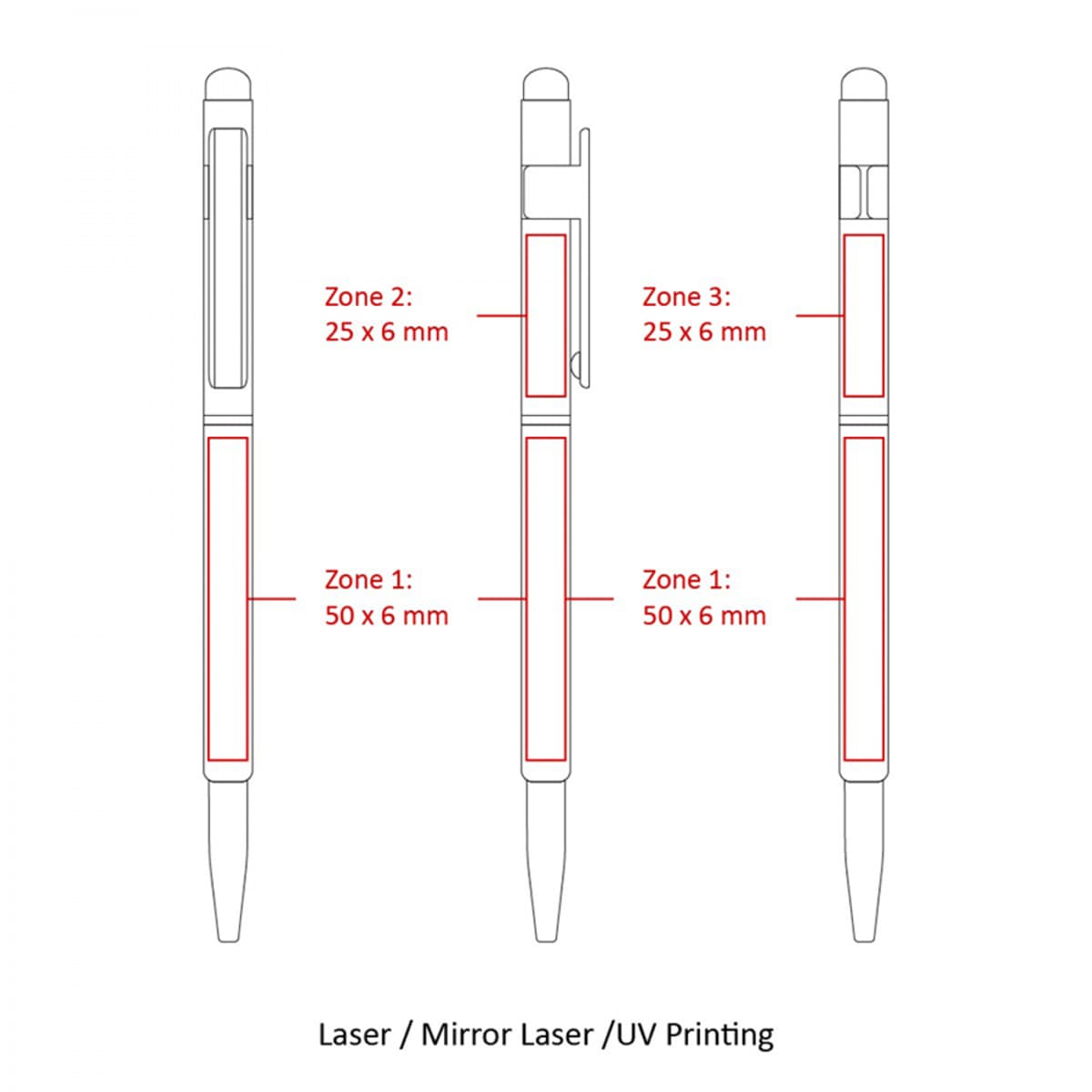 Hex Pens (Stocked Offshore)