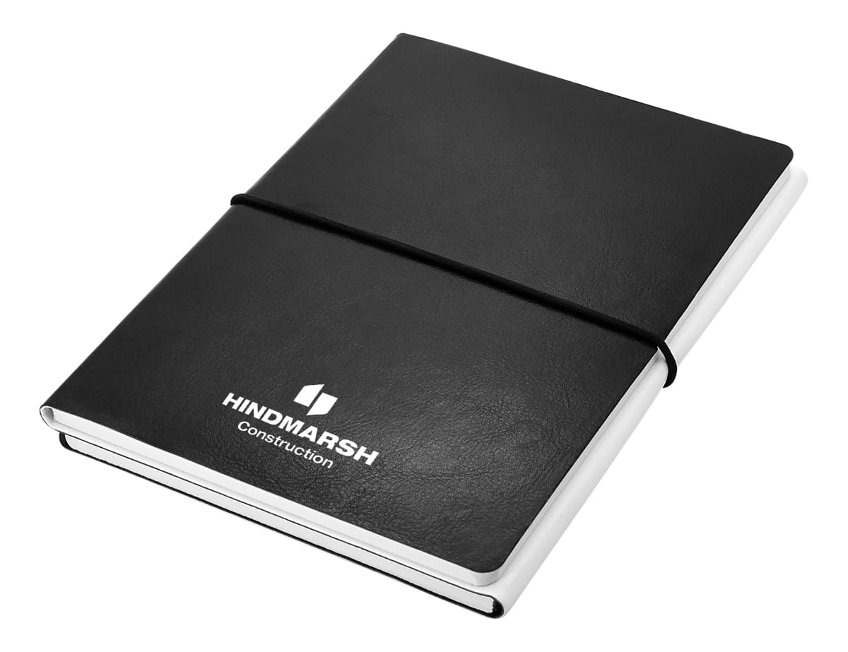 Two to Tango A5 Notebook, Black/White