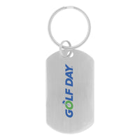 Dog Tag Keychain