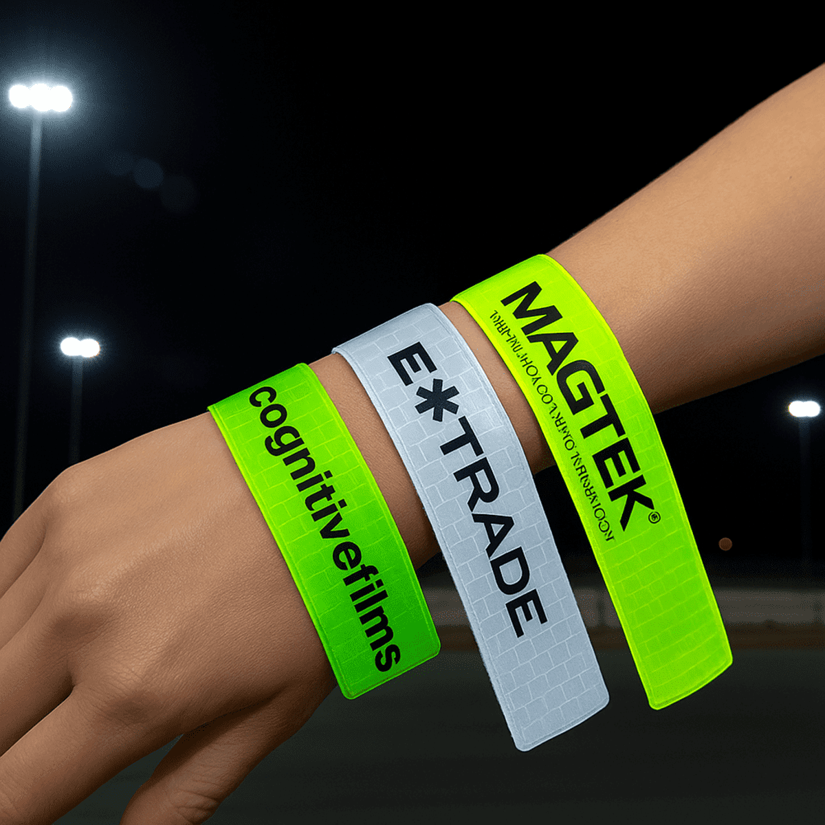Reflective Slap Wristband