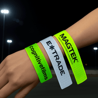 Reflective Slap Wristband