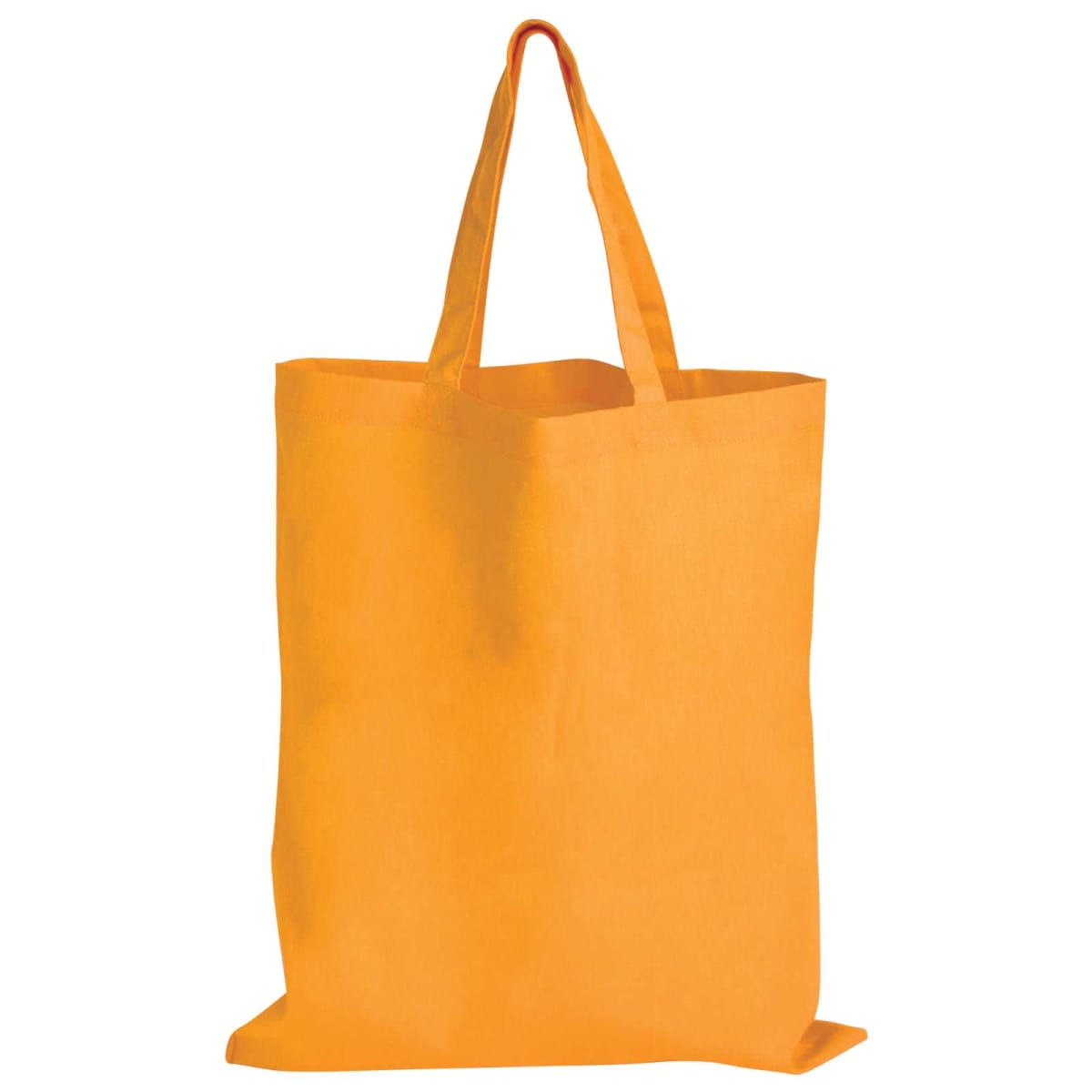 Coloured Cotton Short Handle Tote Bag