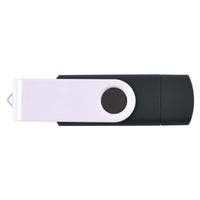 Swivel USB Flash Drive Dual 8GB