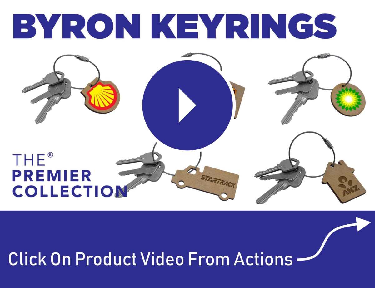 Byron Keyring - Round