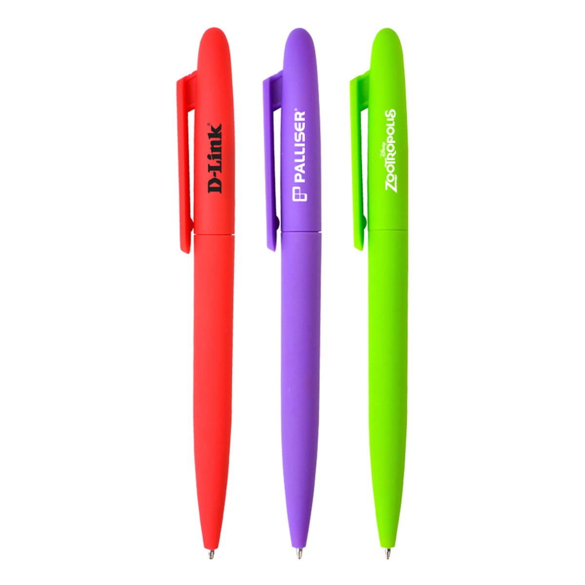 Rubberised Twister Pen