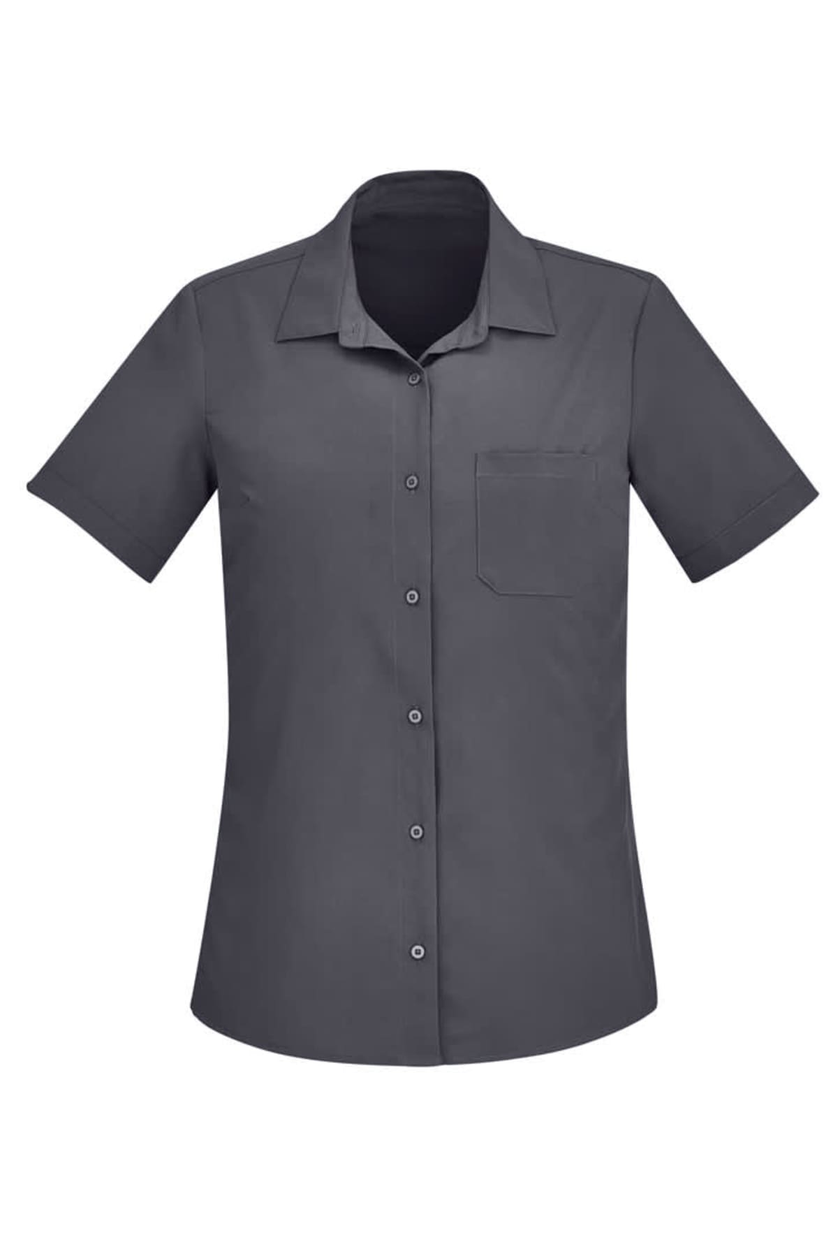 Womens Florence Plain Short Sleeve Shirt