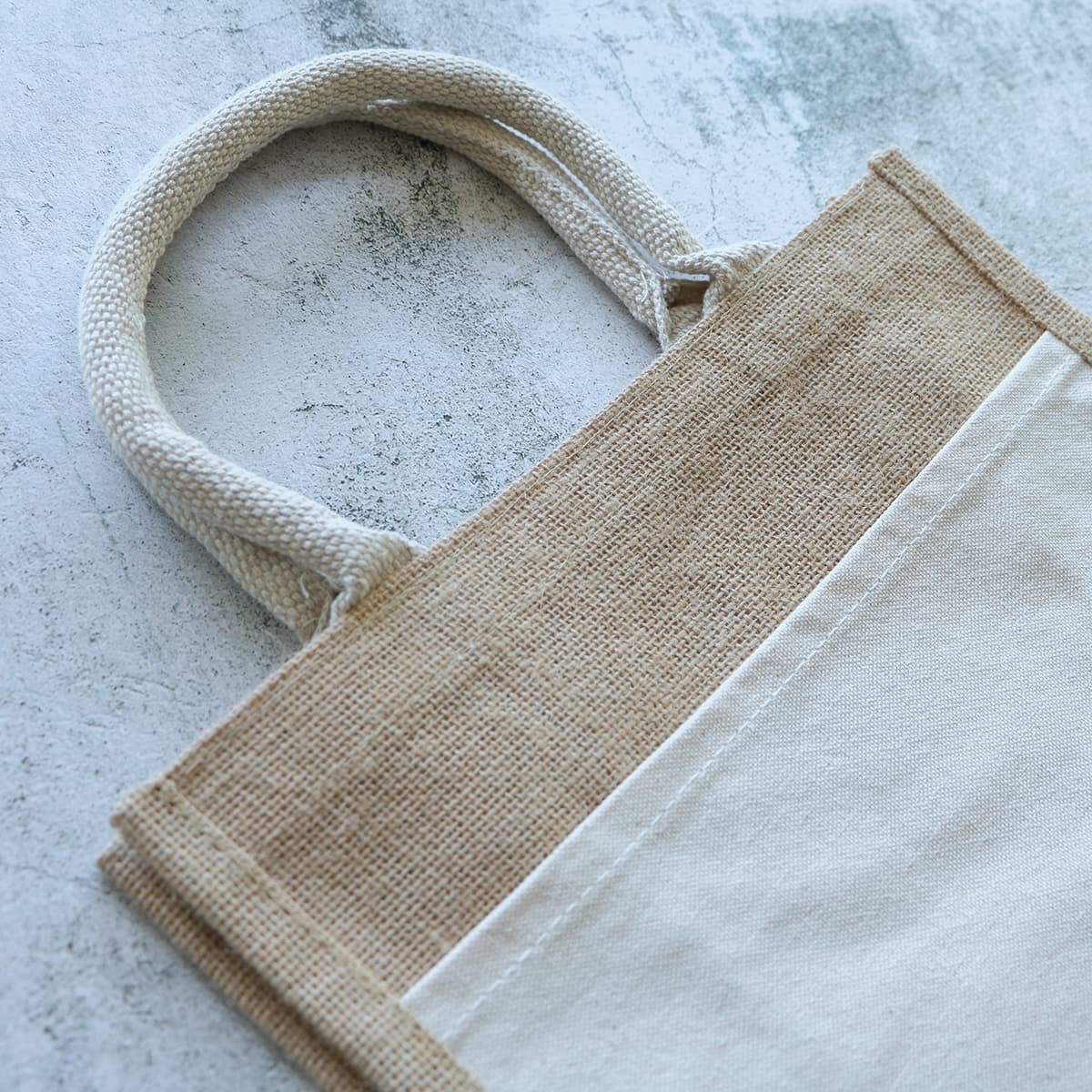 Jim Jam Jute Tote Bag